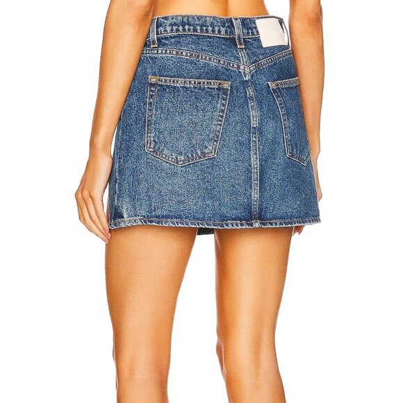 GRLFRND Double Slit Mini Skirt - Picture 2 of 5